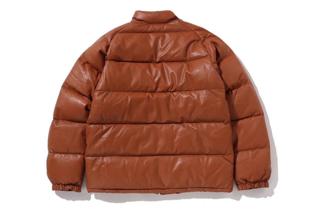 LEATHER CLASSIC DOWN JACKET | bape.com