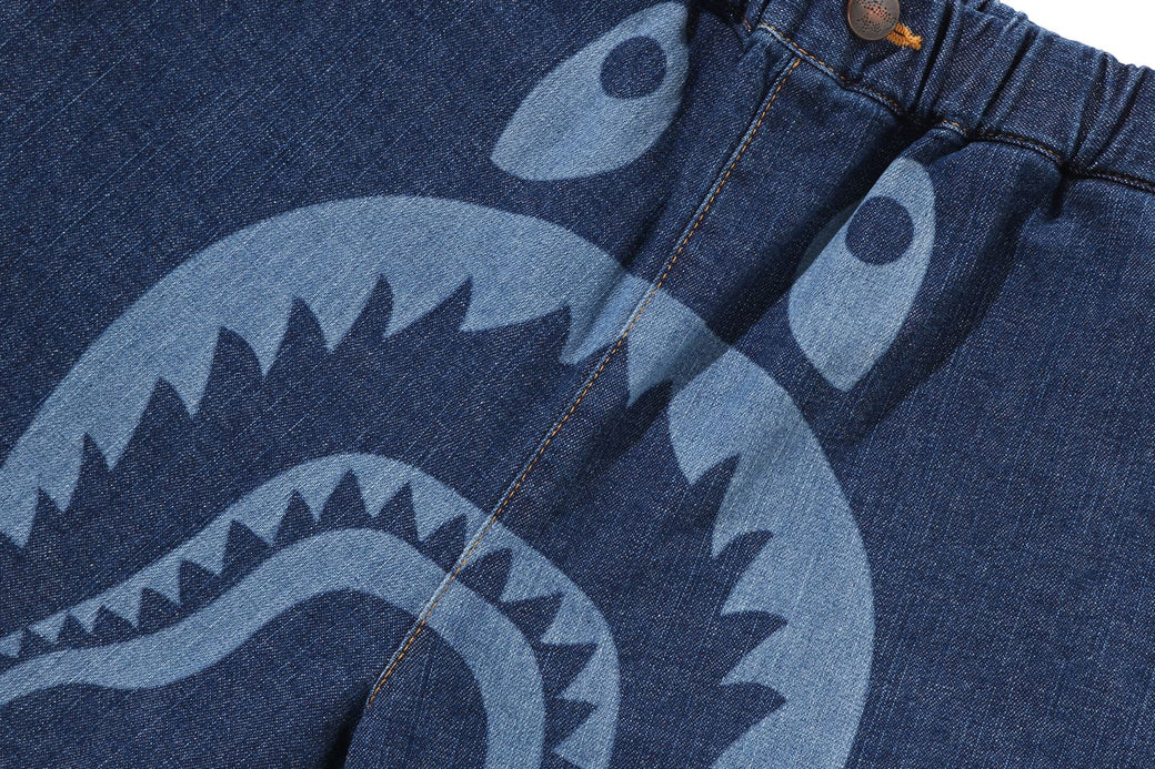 SHARK 10 OZ DENIM PANTS | bape.com