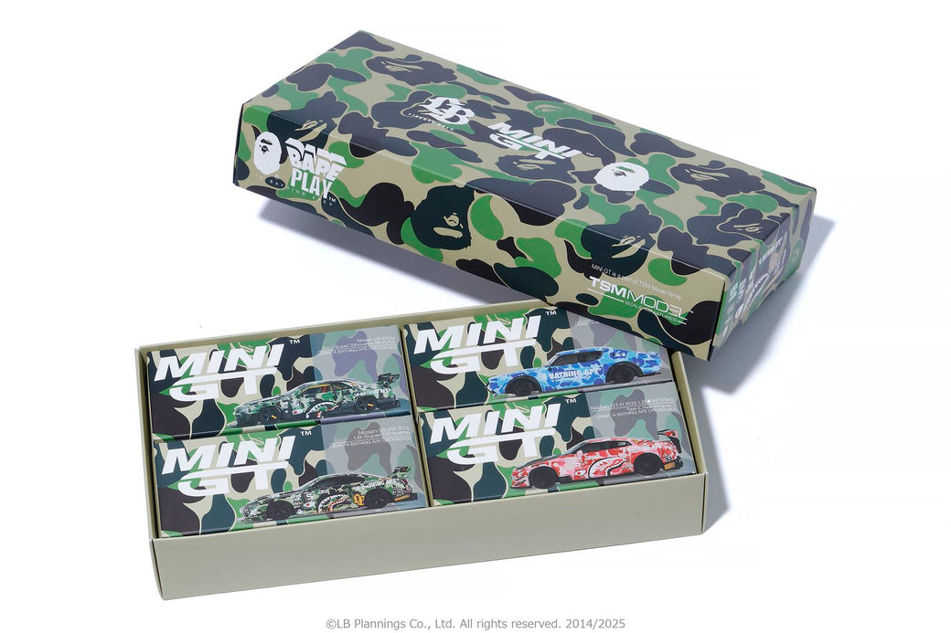 BAPE X LBWK 】NISSAN 1/64 4PCS SET | bape.com