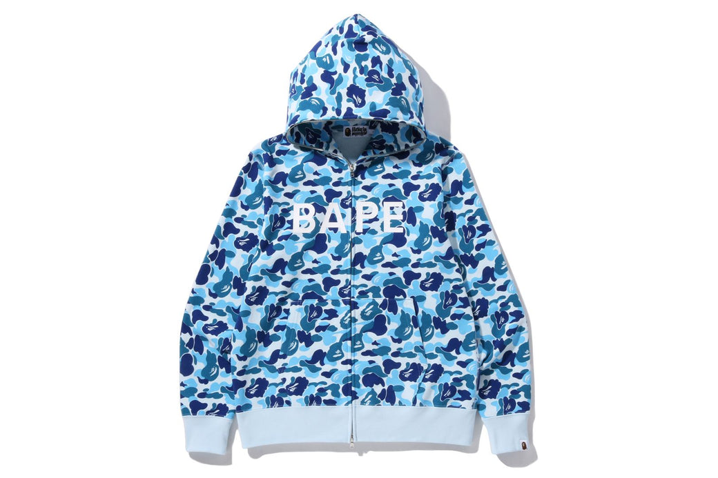 ABC CAMO BAPE FULL ZIP HOODIE | bape.com