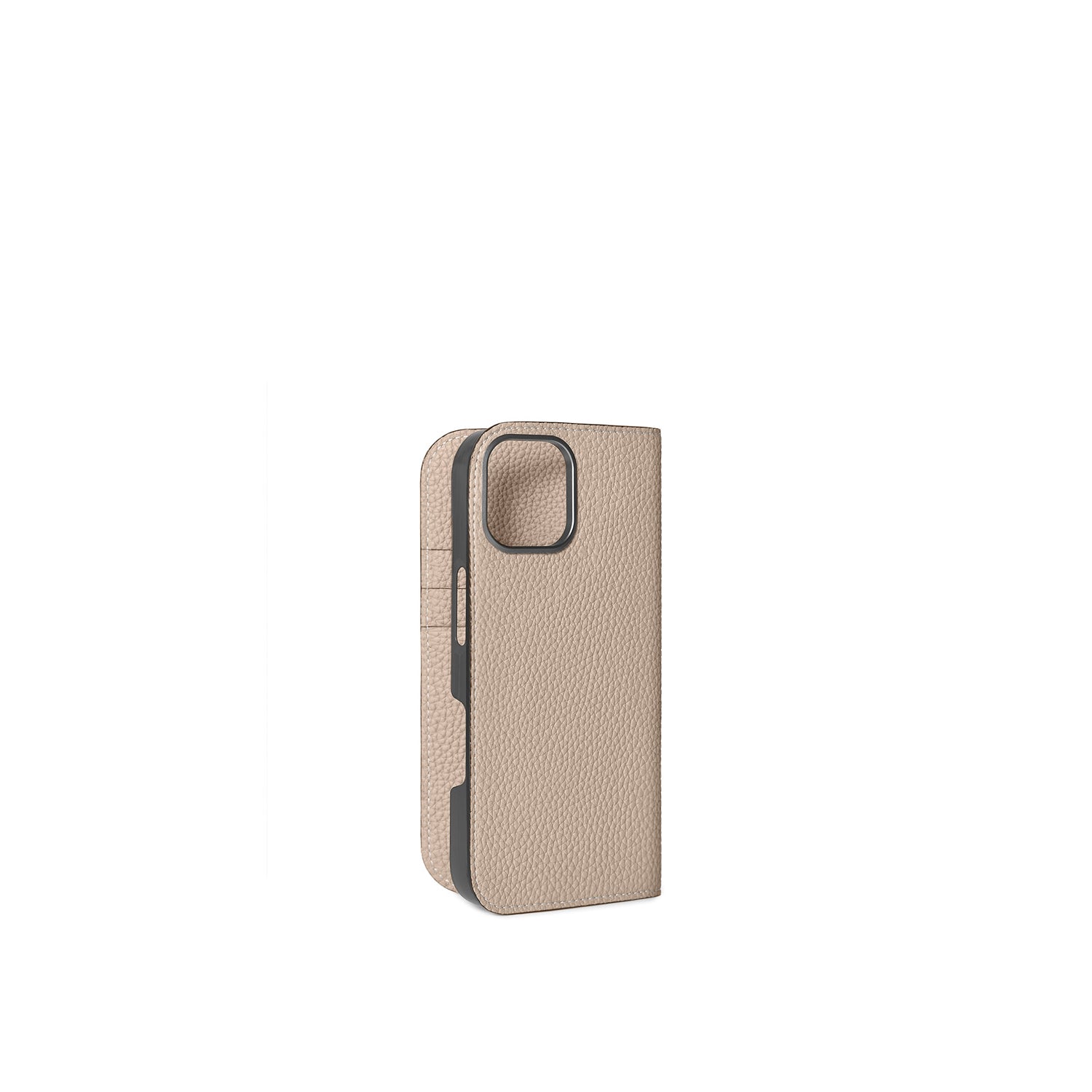 iPhone 16) ダイアリーケース シュリンクレザー