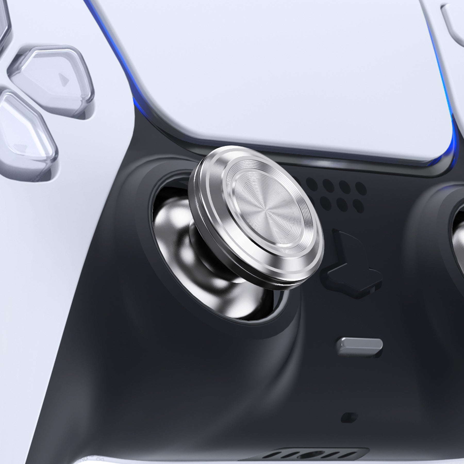 eXtremeRate PS5&PS4コントローラー対応交換対応用アルミメタルサム