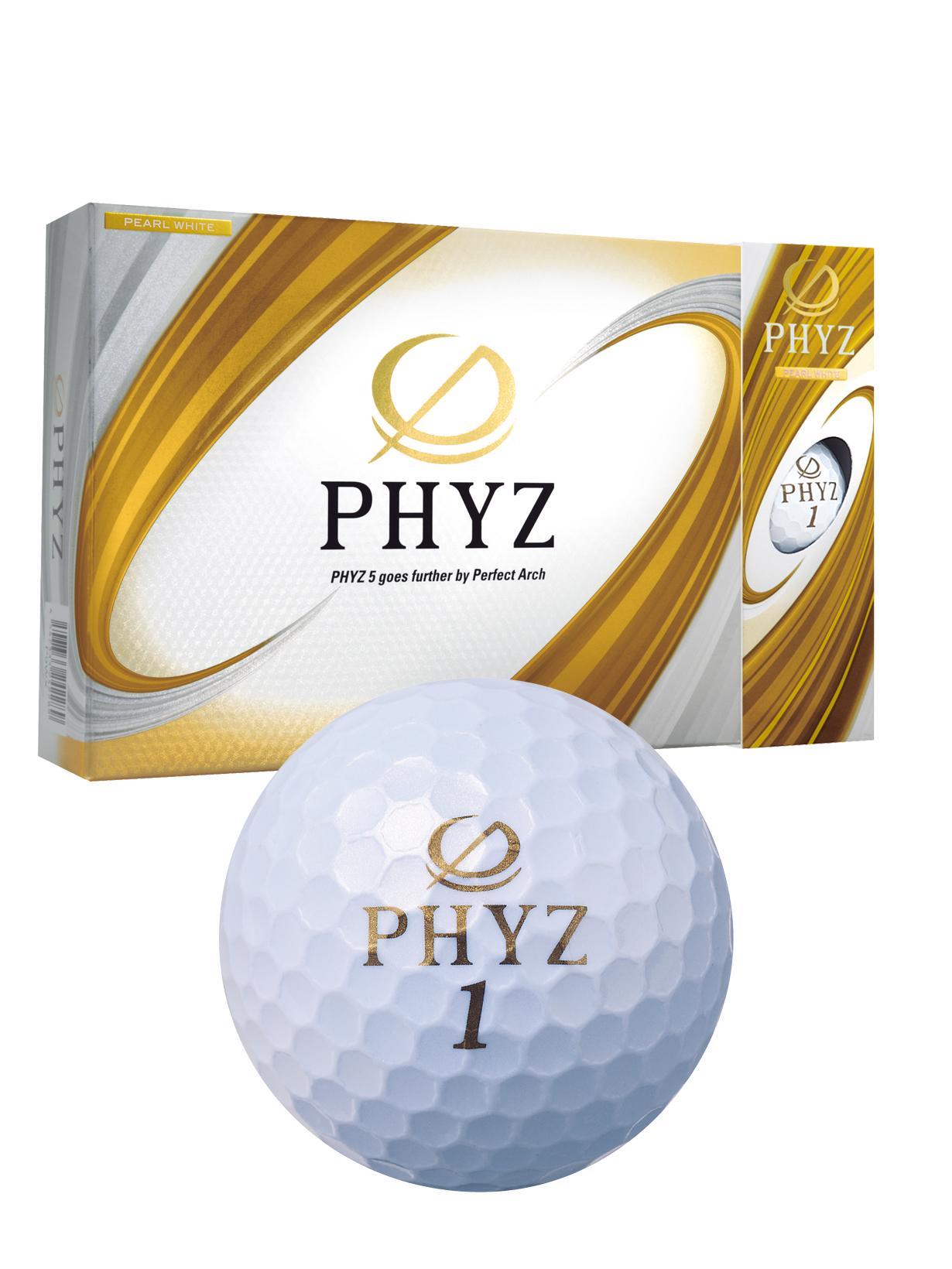 PHYZ 5（パールホワイト） [1ダース：12個](パールホワイト): ボール