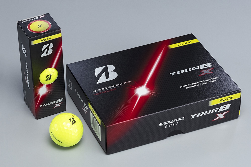 2月6日発売】TOUR B X（イエロー） [1ダース：12個](イエロー): ボール
