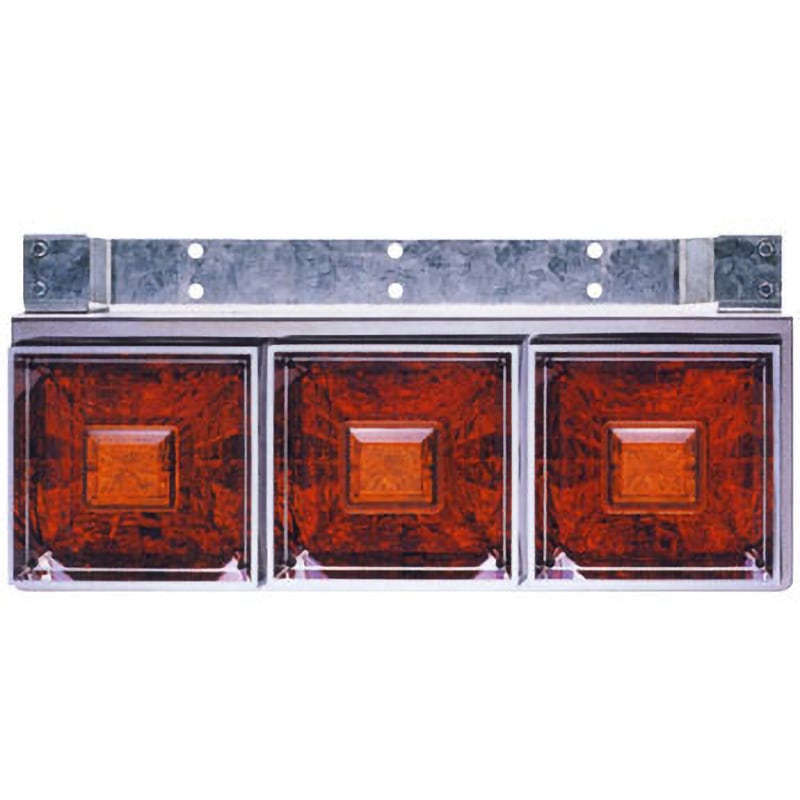 525701 角型3連フラッシュテールランプ JET INOUE(ジェットイノウエ