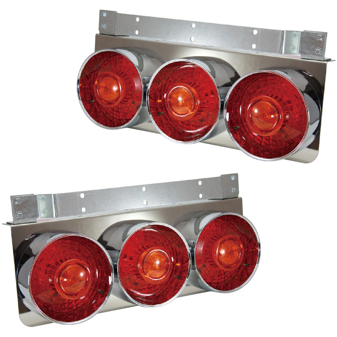 525301 丸型3連テールランプ JET INOUE(ジェットイノウエ) 定格電圧