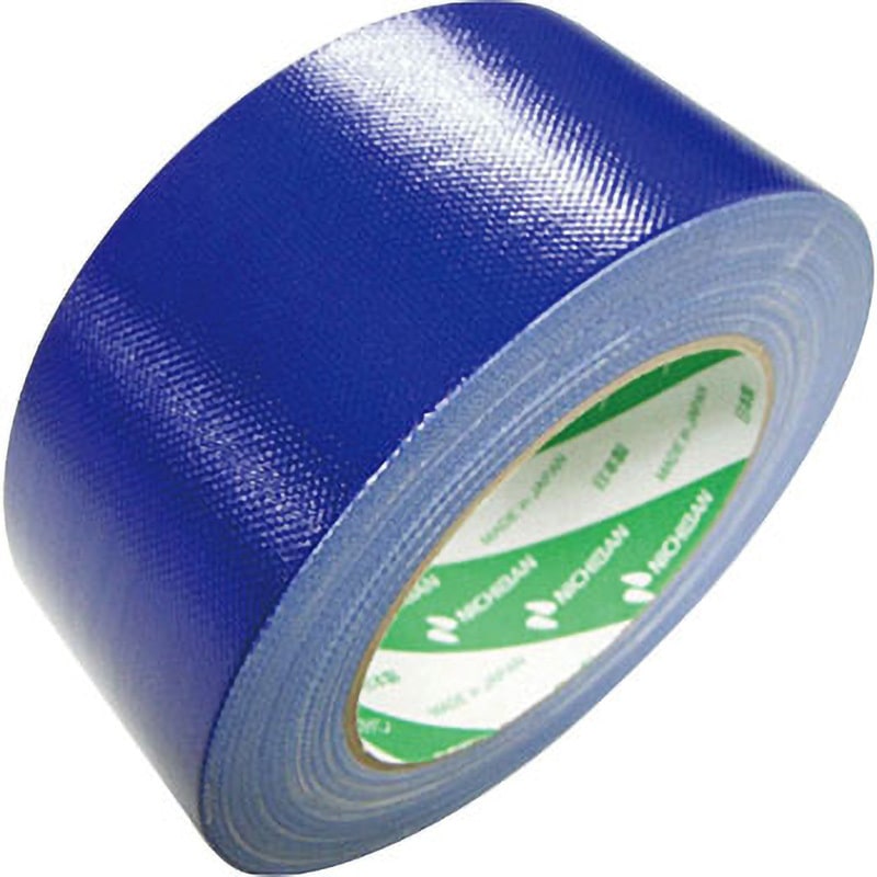 102N カラー布テープ ニチバン 青色 スフ布基材 幅50mm長さ25m 1巻