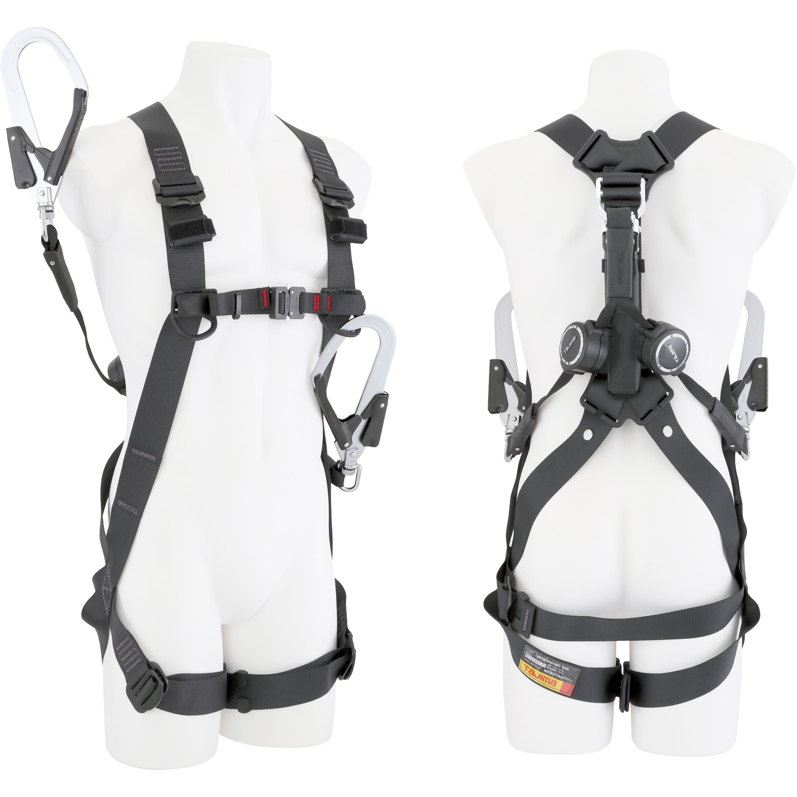 A1GSMER-WL2BK 墜落制止用器具(安全帯) フルハーネス型 ハーネスGS 黒