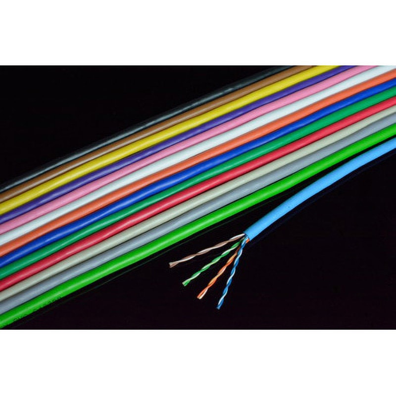 0.5-4P NSEDT (WH) Cat．5eU/UTP 4P屋内ケーブル 300m/箱 日本製線