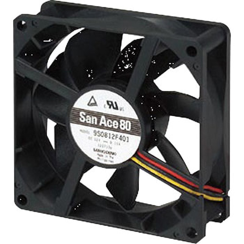 9S1212H401 静音ファン San Ace 山洋電気 取付角寸法□120mm厚さ25mm