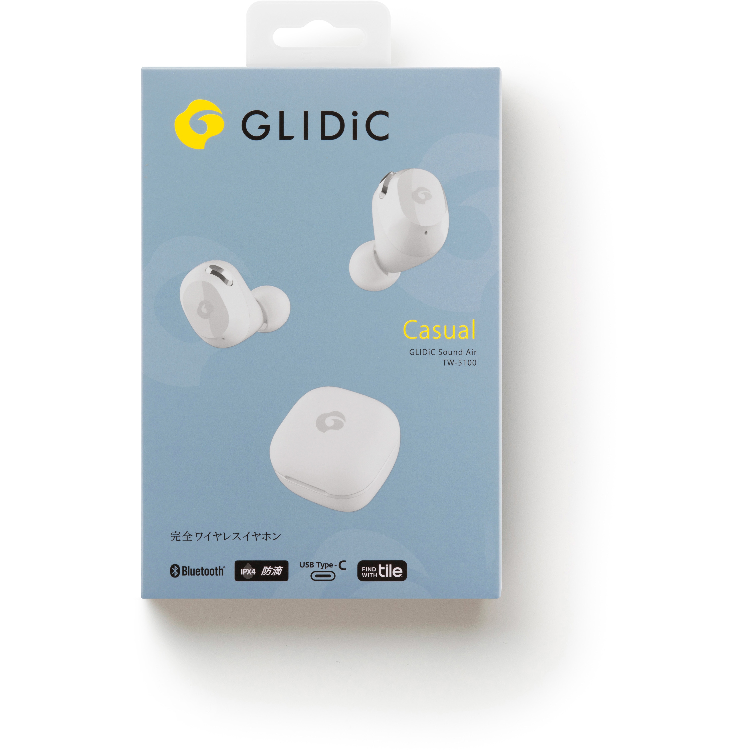 SB-WS57-MRTW/WH GLIDiC Sound Air TW-5100 1個 GLIDIC 【通販モノタロウ】
