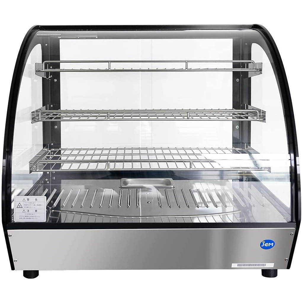 JCMSH-65 業務用 卓上型ホットショーケース(ラウンド型) ジェー