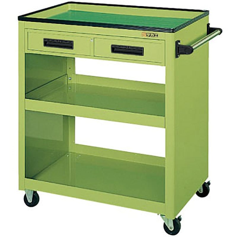 PKW-4C パネルワゴン(PKWタイプ/W755×D505mm) サカエ 均等荷重200kg