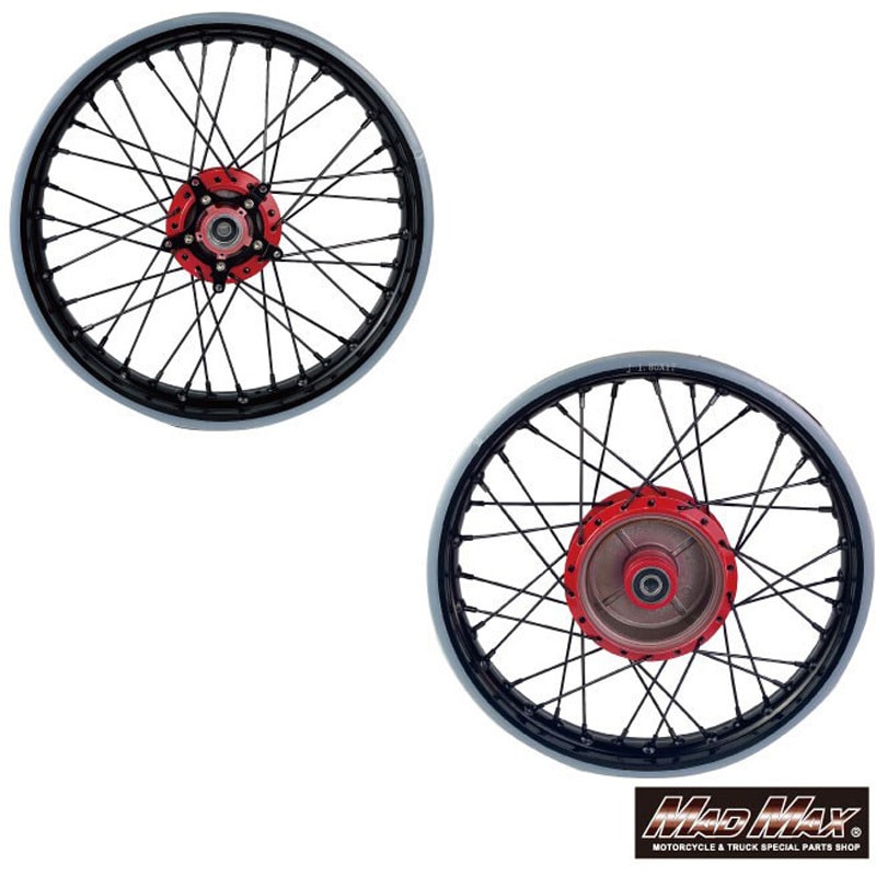 MR19-CC21-RD ホンダ CC110 JA60 クロスカブ用 アルミ製 17インチ