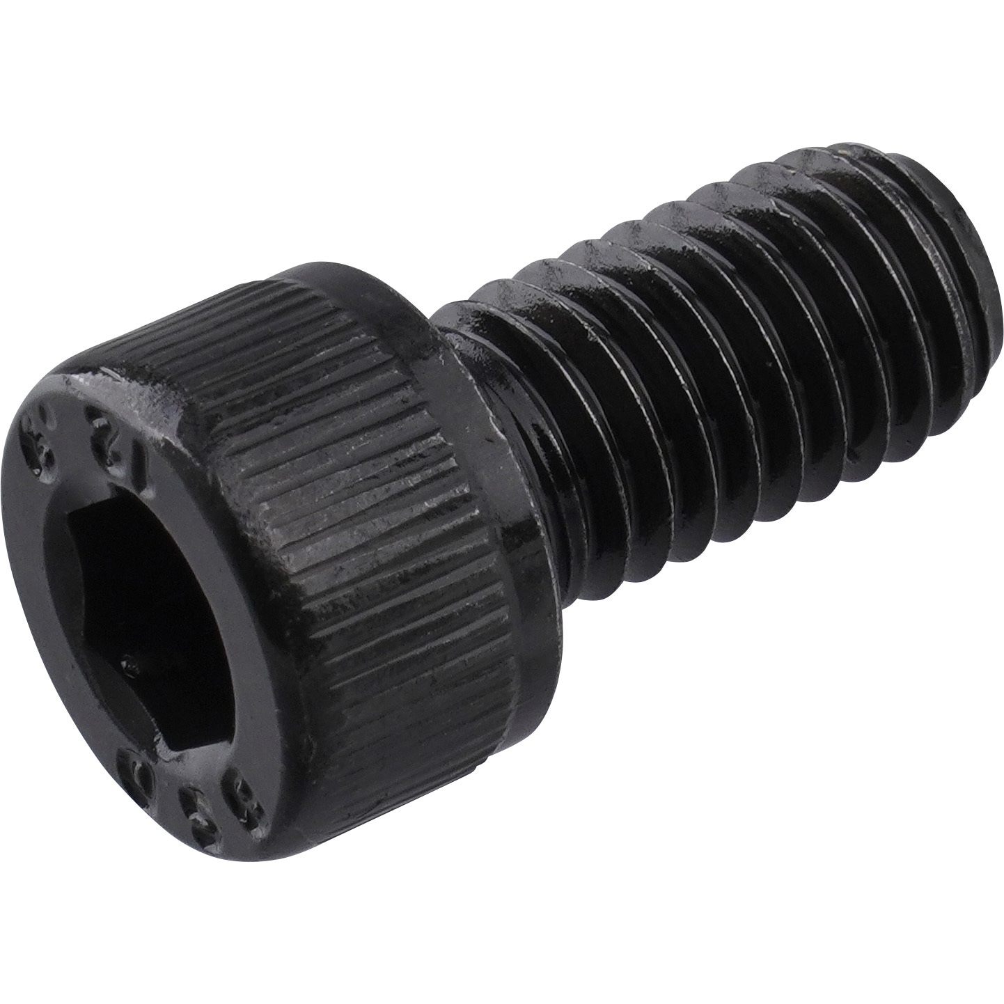 M8×15 六角穴付ボルト(SCM435/黒色酸化皮膜) 全ねじ 大阪魂 強度区分