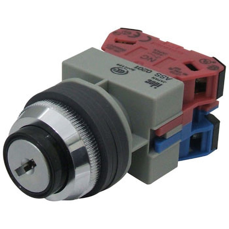 ASS2K11NB Φ25 TWSシリーズ ASS□K形/鍵操作形 セレクタスイッチ IDEC