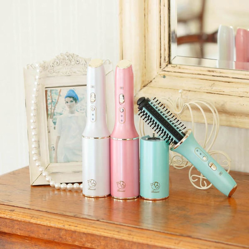 HBI-02-SP コードレスヘアアイロン ヒートイオンボーテ2.0 1台 MUK