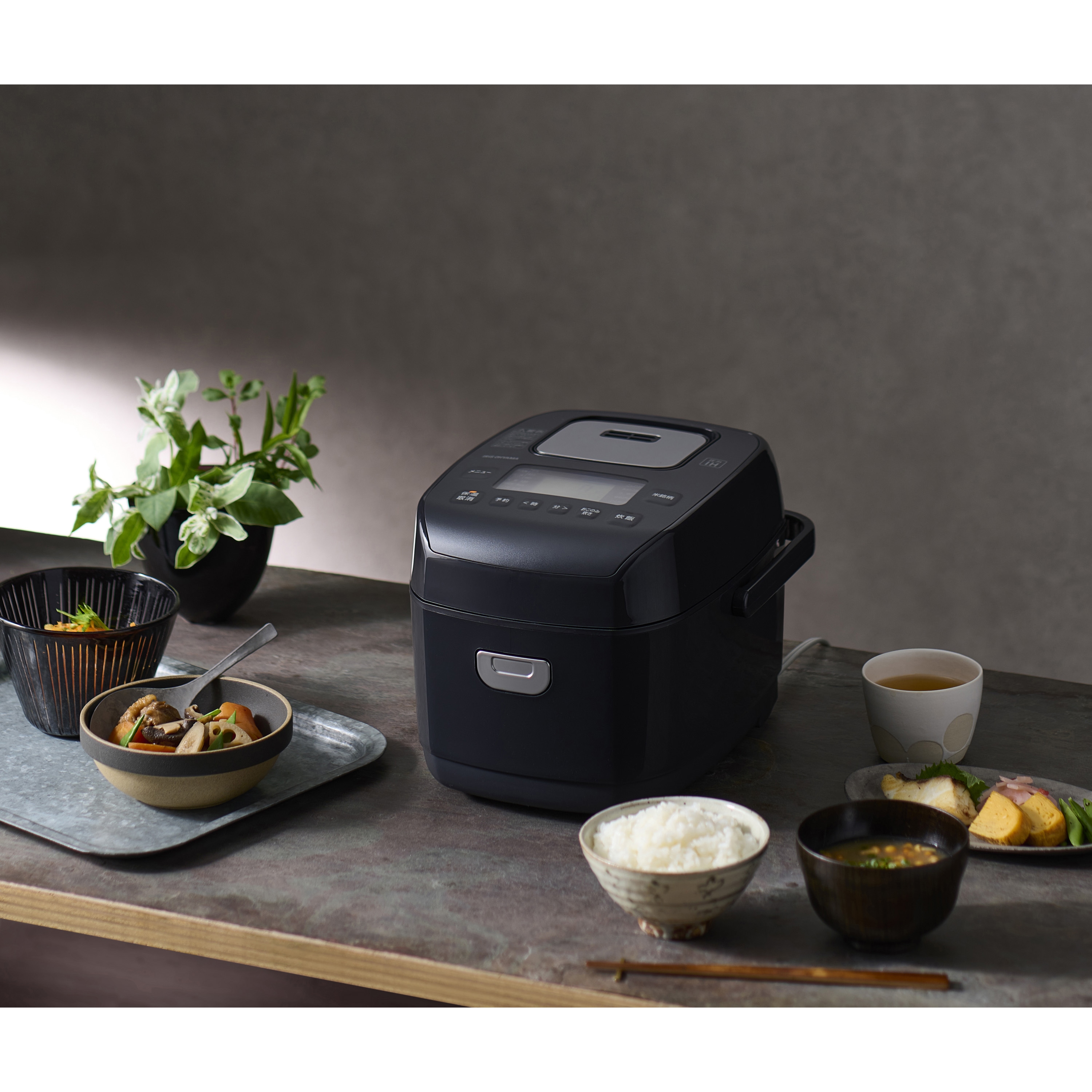 RC-PDA30-B 米屋の旨み 銘柄炊き 圧力IHジャー炊飯器 3合 アイリス