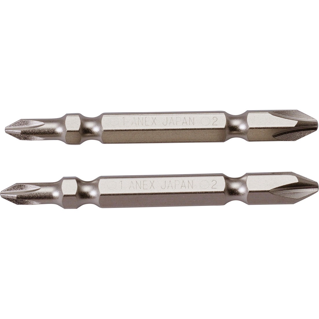 AHPM-1265 ハイパービットコンビタイプ ANEX 両頭 プラス(+) 刃先