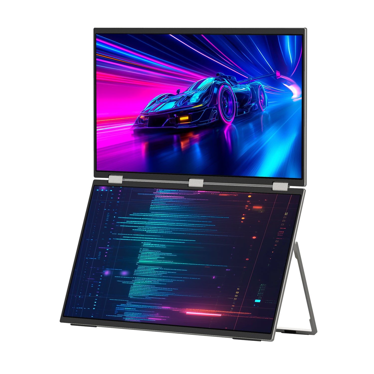 JAPANNEXT 18.5インチ IPSパネルx2搭載 フルHD(1920x1080)解像度