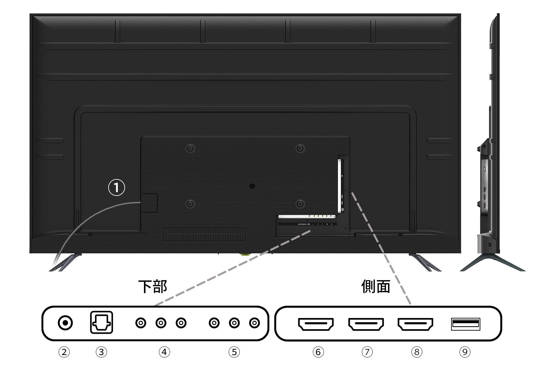 JAPANNEXT 70インチ VAパネル搭載 4K(3840x2160)解像度 大型液晶