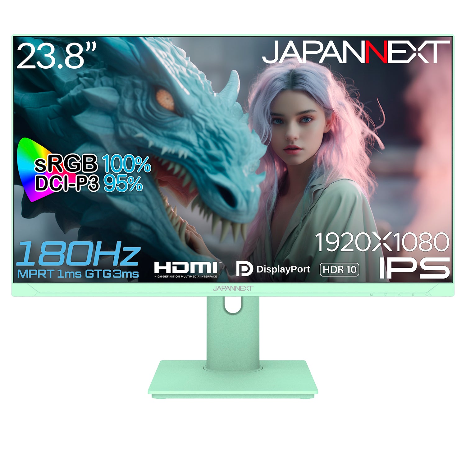 ユニットコム限定】JAPANNEXT 23.8インチ IPSパネル搭載 フルHD
