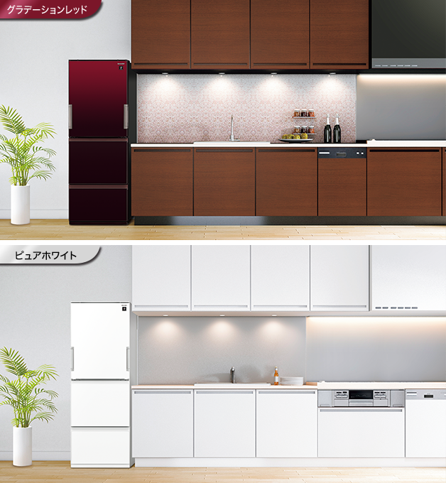 特長 | SJ-GW36D | 冷蔵庫トップ：シャープ