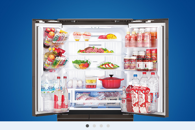ステンレス・ミスト冷蔵室 | プラズマクラスター冷蔵庫の特長 | 冷蔵庫