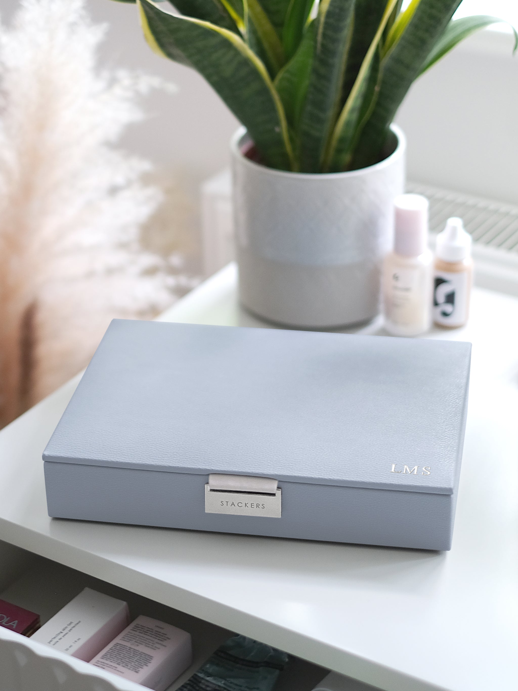 Classic Jewellery Box 蓋 ラベンダー – STACKERS LONDON