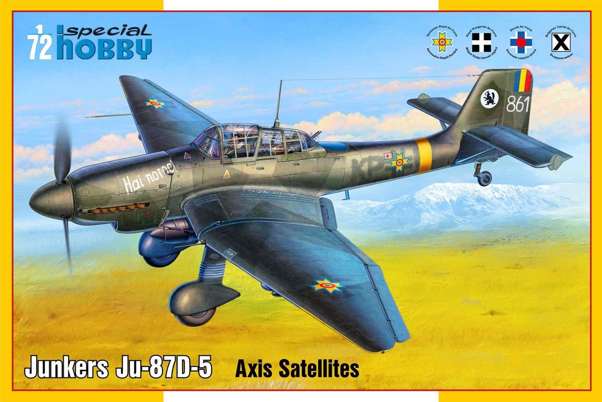Junkers Ju-87D-5 'Axis Satellites' Special Hobby 72448
