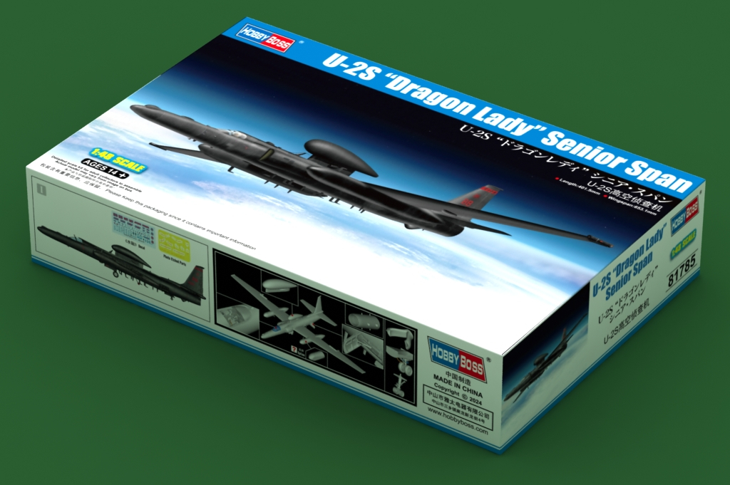Lockheed U-2 S “Dragon Lady” Senior Span Hobby Boss 81785