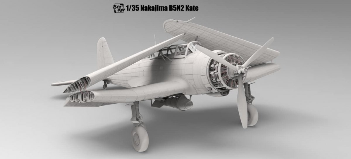 Nakajima B5N2 Type 97 Carrier Attack Bomber (Kate) (With Full