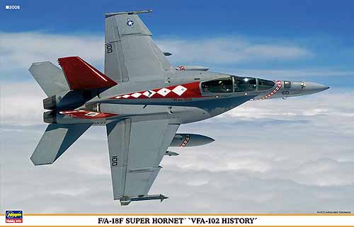 F/A-18F Super Hornet VFA-102 History Hasegawa 00960