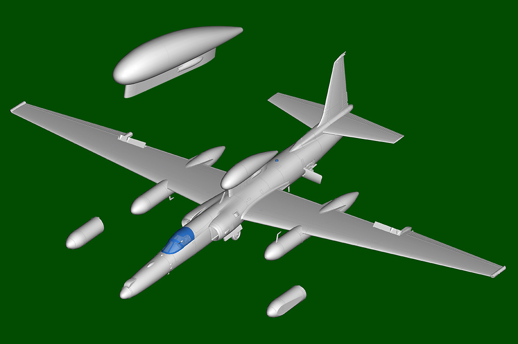 Lockheed U-2 S “Dragon Lady” Senior Span Hobby Boss 81785