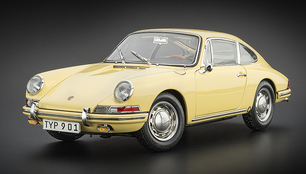 Porsche 901 - 1964, Champagne Yellow - ダイキャストモデル - CMC M-067A