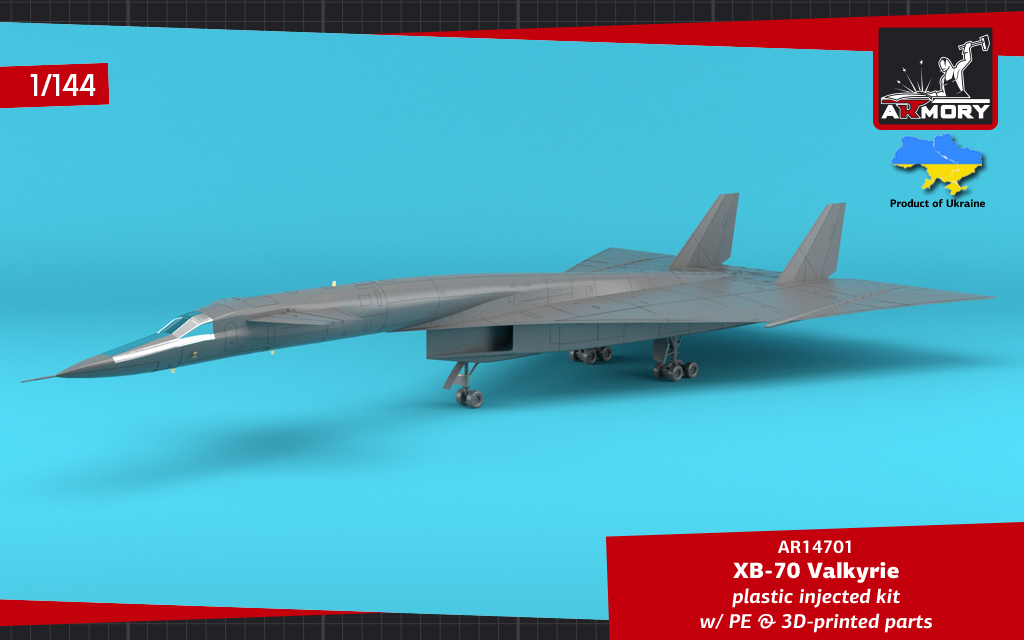 XB-70 Valkyrie US Supersonic Strategic Bomber (Cold War period