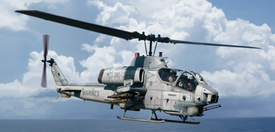 USMC AH-1W SuperCobra Attack Helicopter Bronco NB5049