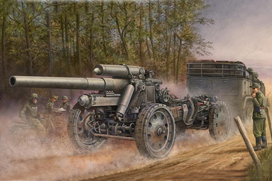 German sFH 18 15cm Field Howitzer Trumpeter 02304