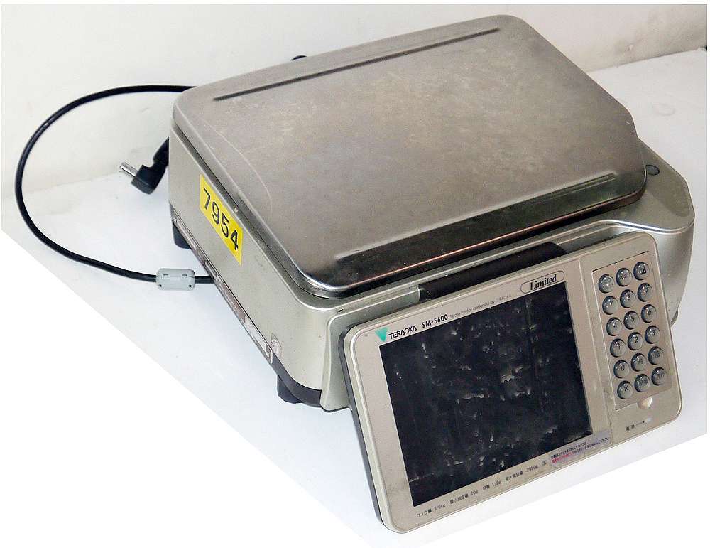 ラベルプリンタ 中古 TERAOKA SM-5600 Limited 対面計量 対面売り 惣菜