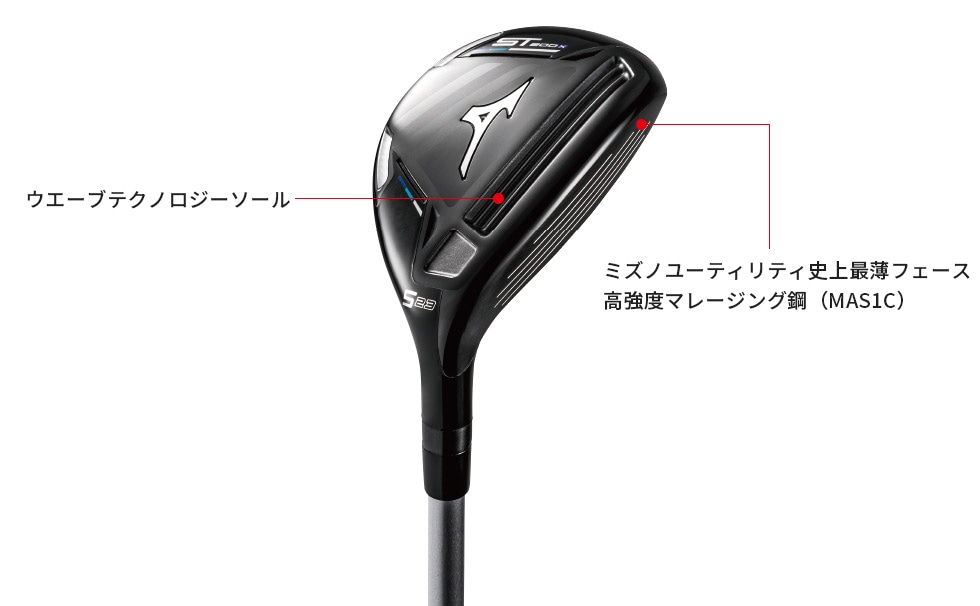 ST200X ユーティリティ｜ゴルフ｜ミズノ公式オンライン