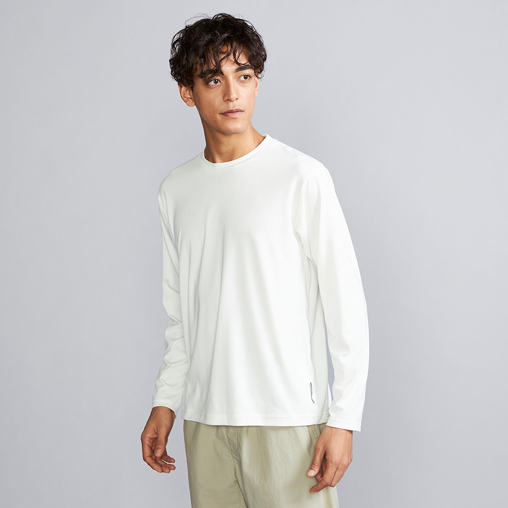 リサイクルポリエステルグラフィックロングスリーブTシャツ|B2MAC006