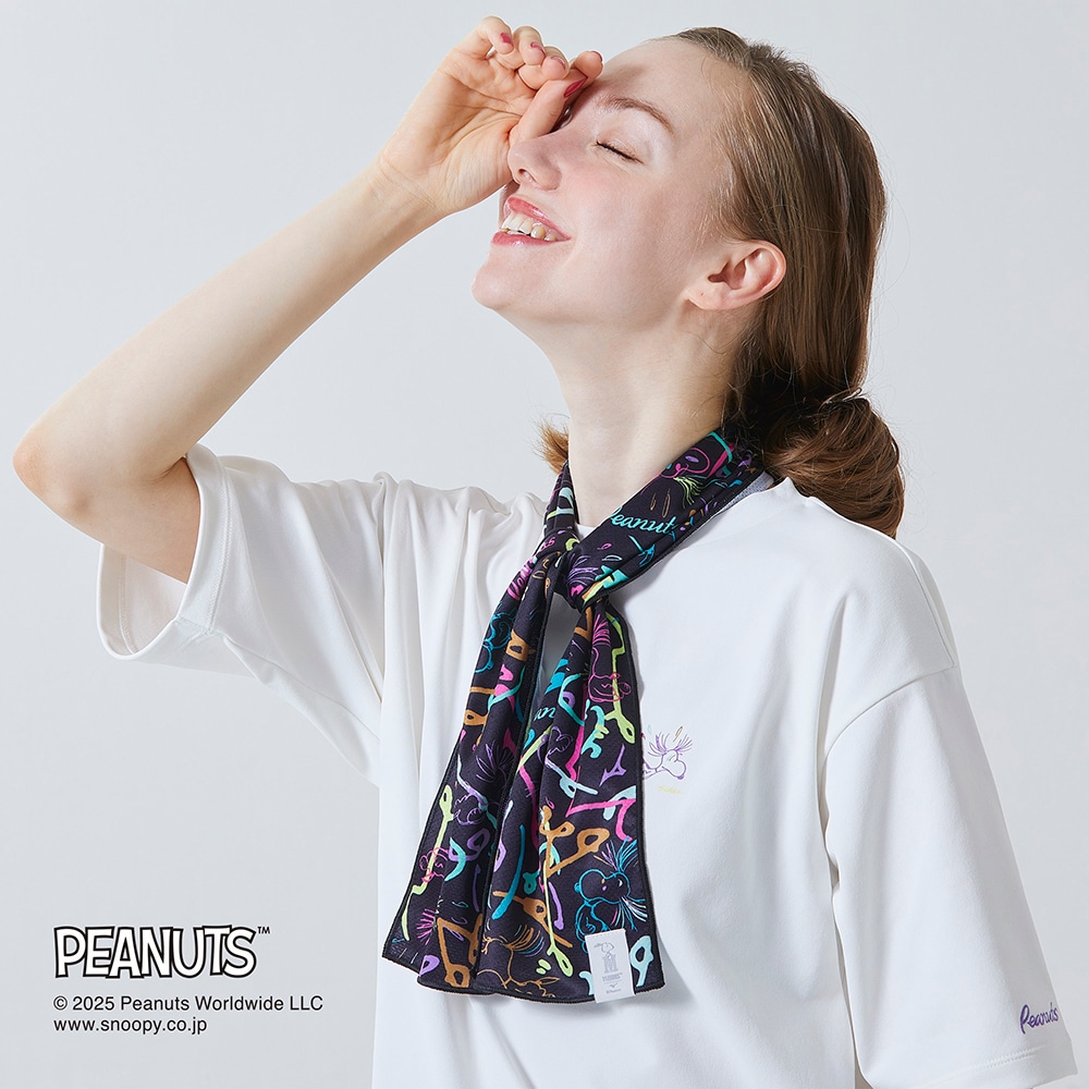 PEANUTS】UVカットクーリングマフラー|B2MYCY03|Go to by mizuno