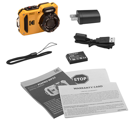 Kodak PIXPRO WPZ2 Compact Digital Action Camera Underwater Yellow