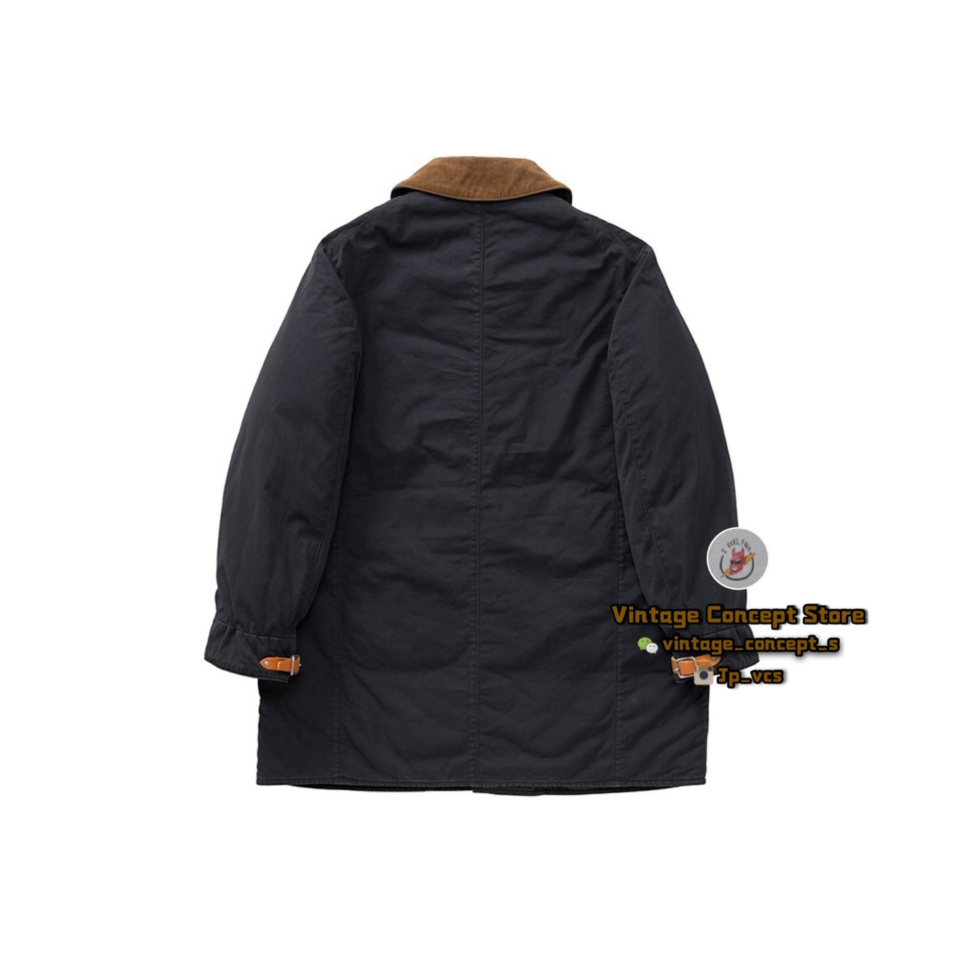 visvim 24AW BLACK KITE COAT – Vintage Concept Store
