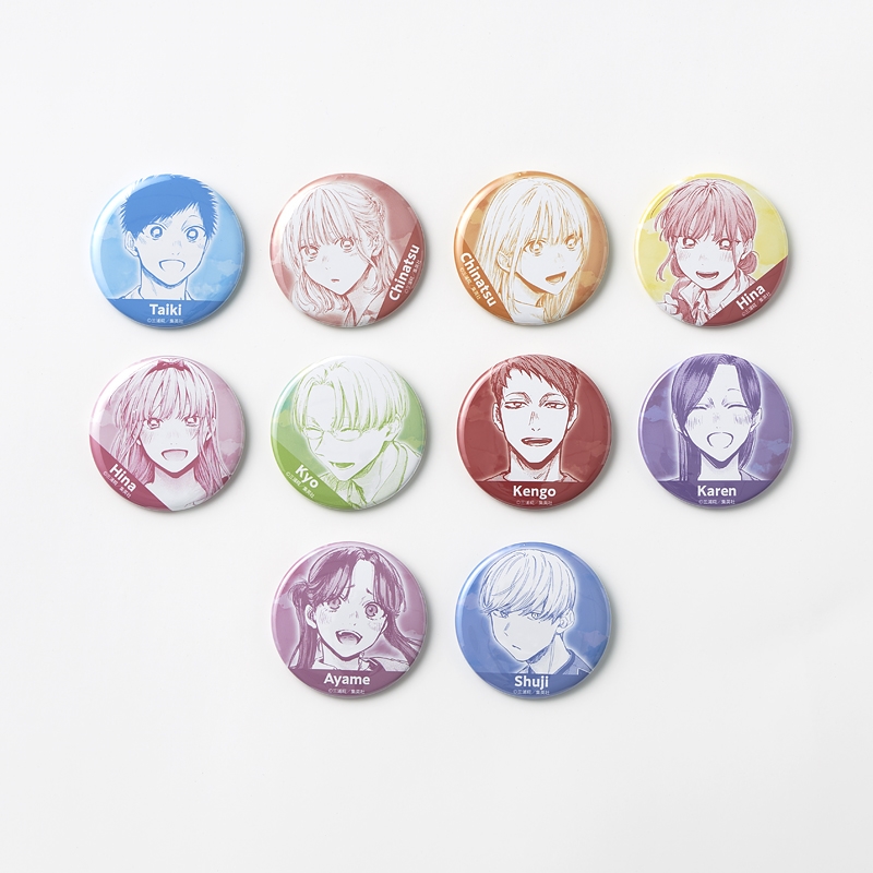 アオのハコ キャラバッジコレクション 蝶野雛 A 30個セット グッズ