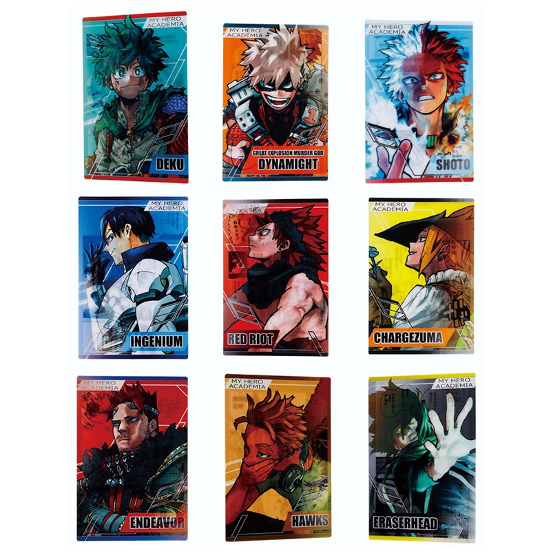 僕のヒーローアカデミア』レンチキュラー絵はがきコレクション （全9