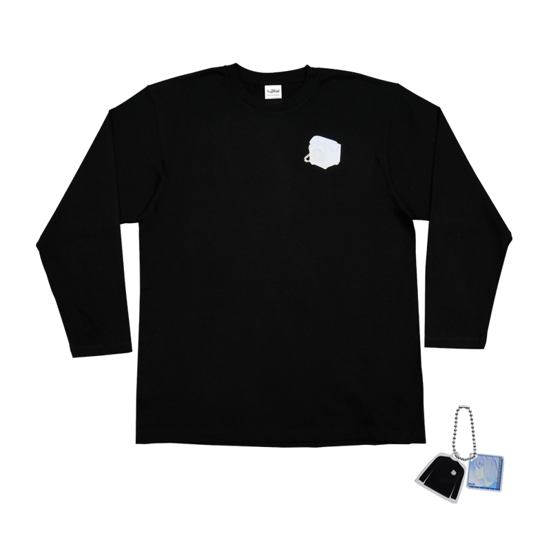 ワールドトリガー』ロングTシャツ フリーサイズ チャーム付き