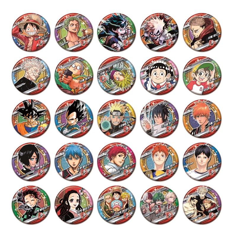 週刊少年ジャンプ」コレクション缶バッジ【JUMP SHOP 20th