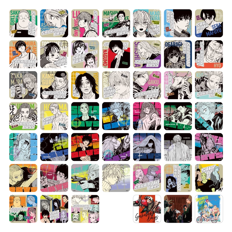 SAKAMOTO DAYS』アートコースター 第1弾 全種セット （全