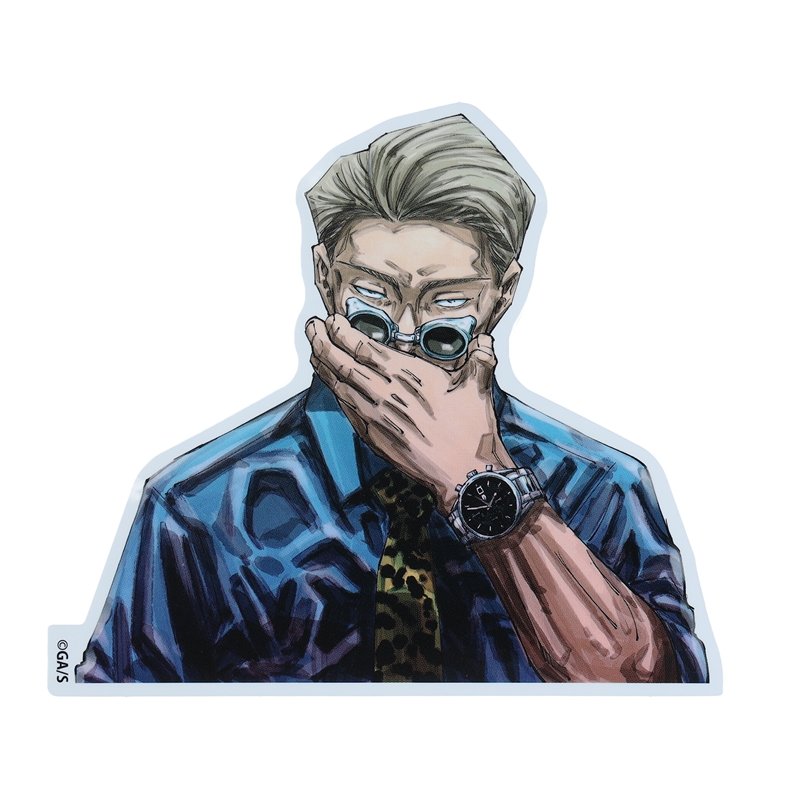 呪術廻戦』ダイカットステッカー 七海建人（JCカバーイラスト